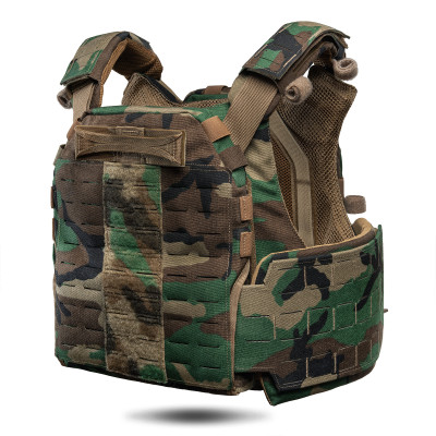 Ballistic vests for the GHOST GEN5 plate carrier SIZE L, Class 1. Color Multicam Woodland