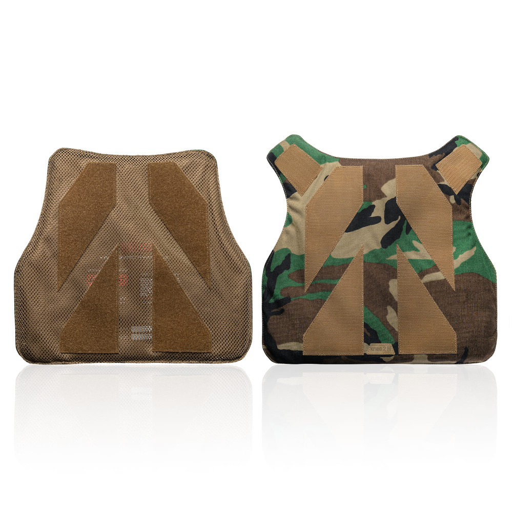 Ballistic vests for the GHOST GEN5 plate carrier SIZE L, Class 1. Color Multicam Woodland