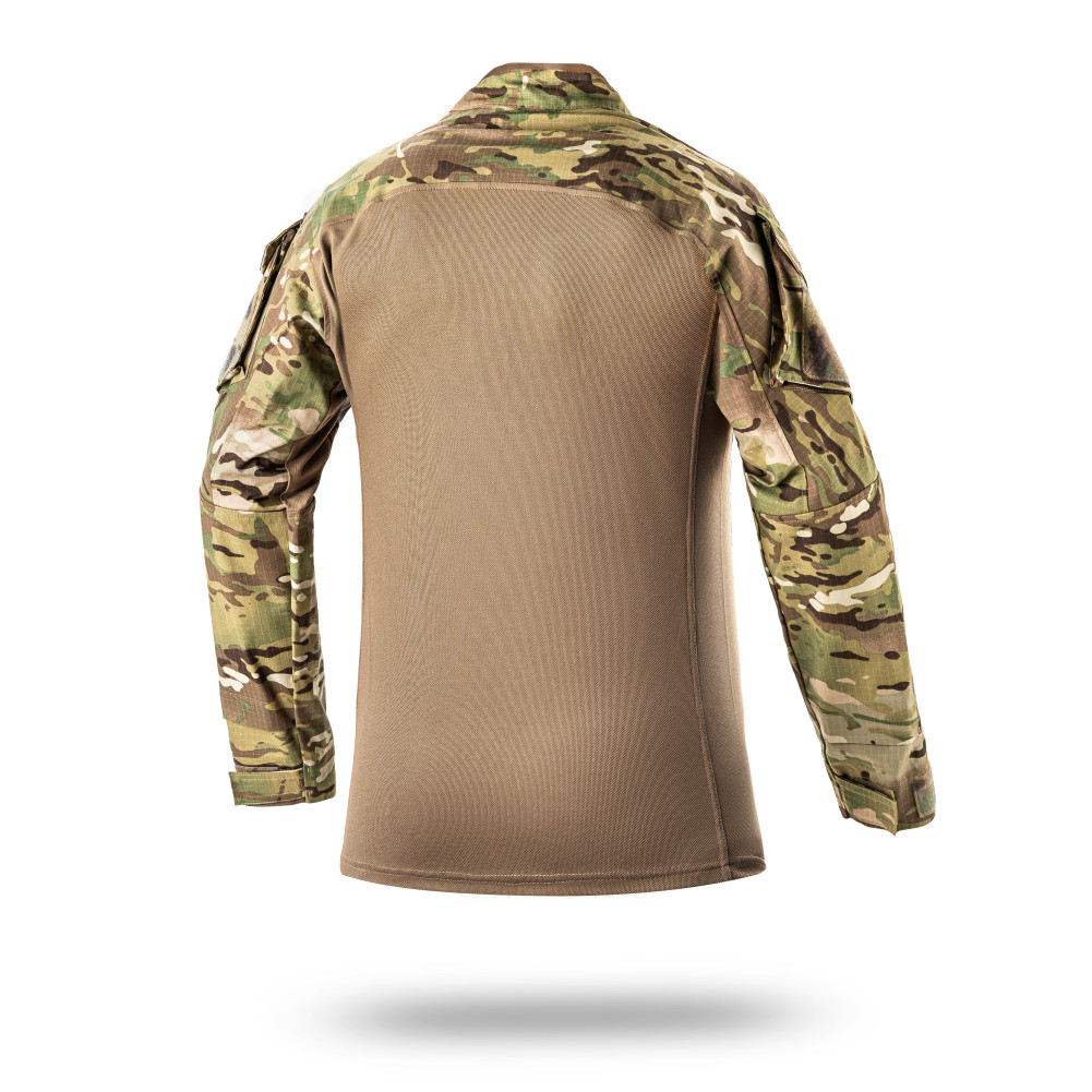 Комплект форми: убакс BattleSkin Regular та тактині штани Battlegear з наколіниками. Колір Мультикам