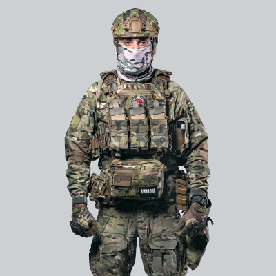 Плитоноска Neptun GEN4 V2 мультикам із системою швидкого скидання MOLLE + 9 підсумків