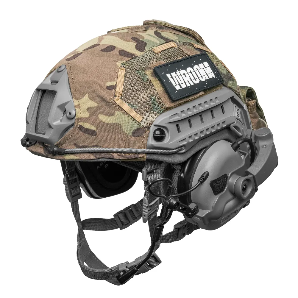 Кавер на шлем модель ARCH|Sestan-Busch Helmet от WROOM PRO. Цвет Мультикам