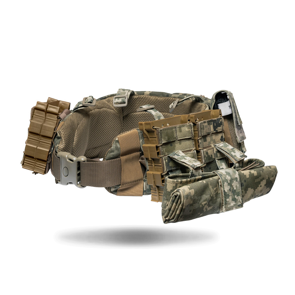 Neptun V3+ MAX soft load-bearing belt with Class 2 ballistic protection, Color Pixel