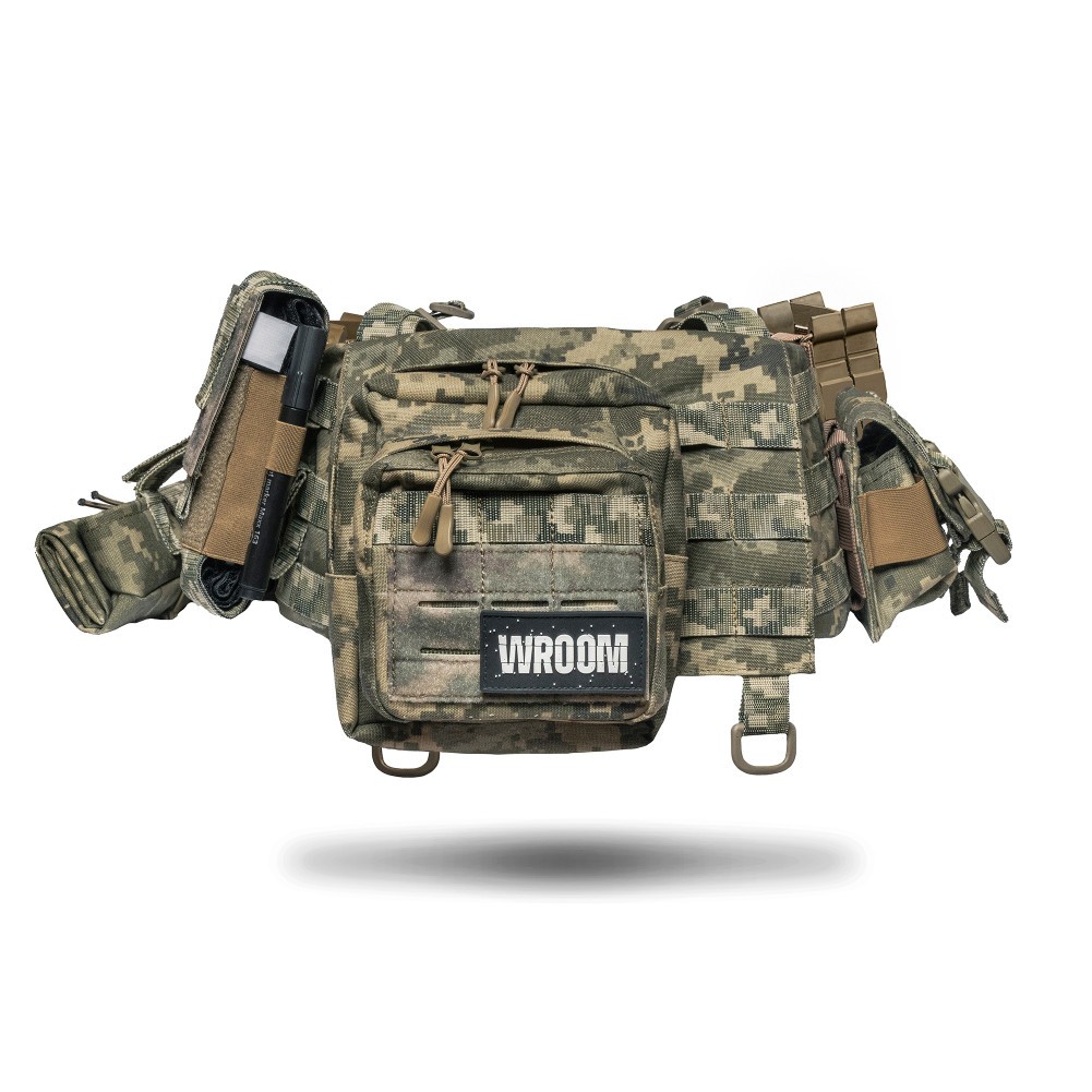 Neptun V3+ MAX soft load-bearing belt with Class 2 ballistic protection, Color Pixel
