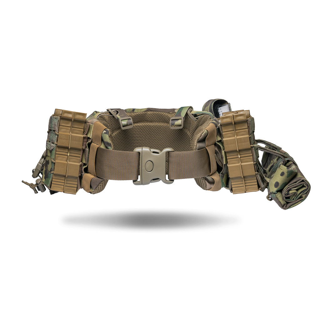 Neptun V3+ MAX soft load-bearing belt with Class 2 ballistic protection, Color Multicam