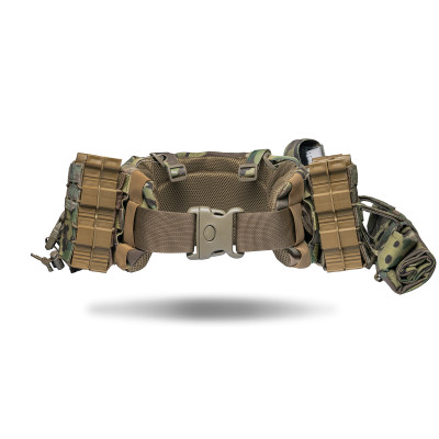 Neptun V3+ MAX soft load-bearing belt with Class 2 ballistic protection, Color Multicam