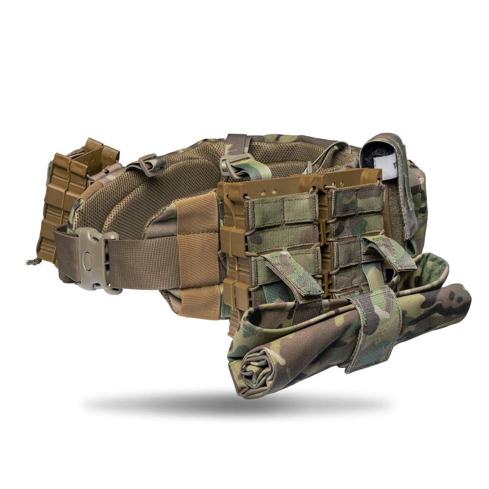 Neptun V3+ MAX soft load-bearing belt with Class 2 ballistic protection, Color Multicam