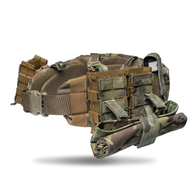 Neptun V3+ MAX soft load-bearing belt with Class 2 ballistic protection, Color Multicam
