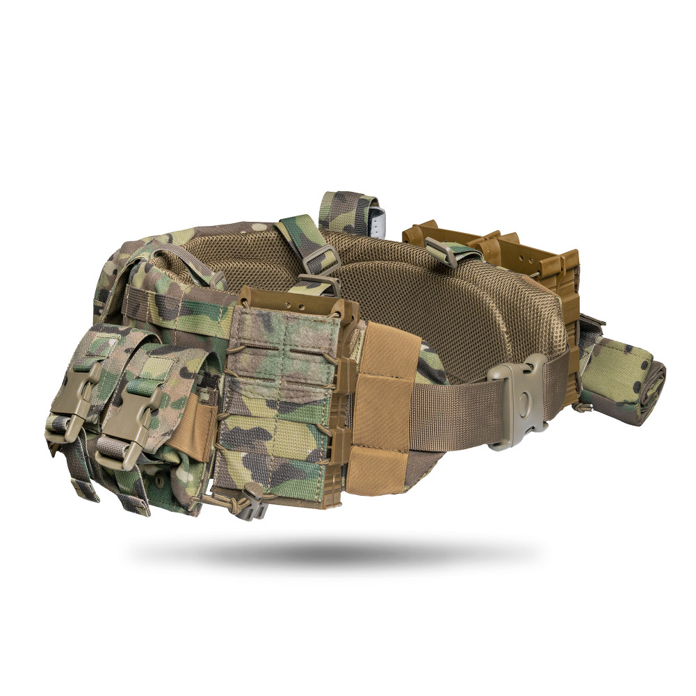 Neptun V3+ MAX soft load-bearing belt with Class 2 ballistic protection, Color Multicam