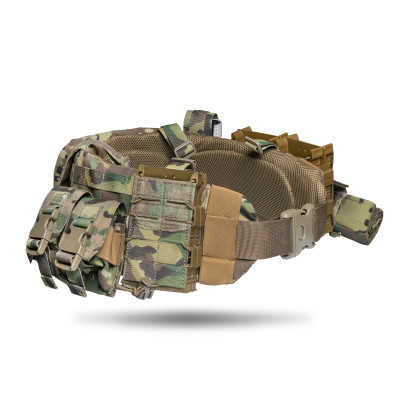 Neptun V3+ MAX soft load-bearing belt with Class 2 ballistic protection, Color Multicam