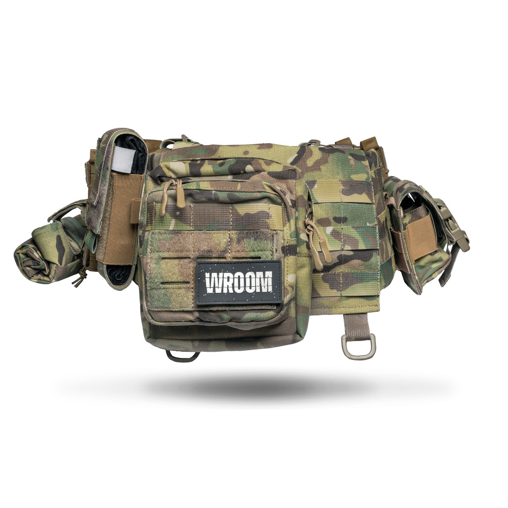 Neptun V3+ MAX soft load-bearing belt with Class 2 ballistic protection, Color Multicam