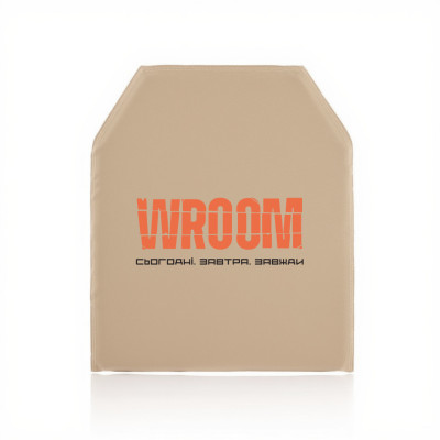 Комплект м'яких балістичних пластин 250х300 мм. 1 клас ДСТУ WROOM
