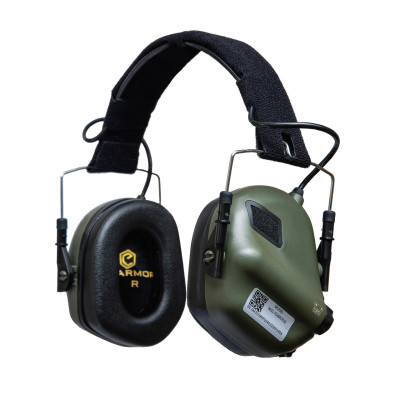 Активні навушники Earmor Mod4 M31 (X) з кріпленнями чебурашки, оливкові