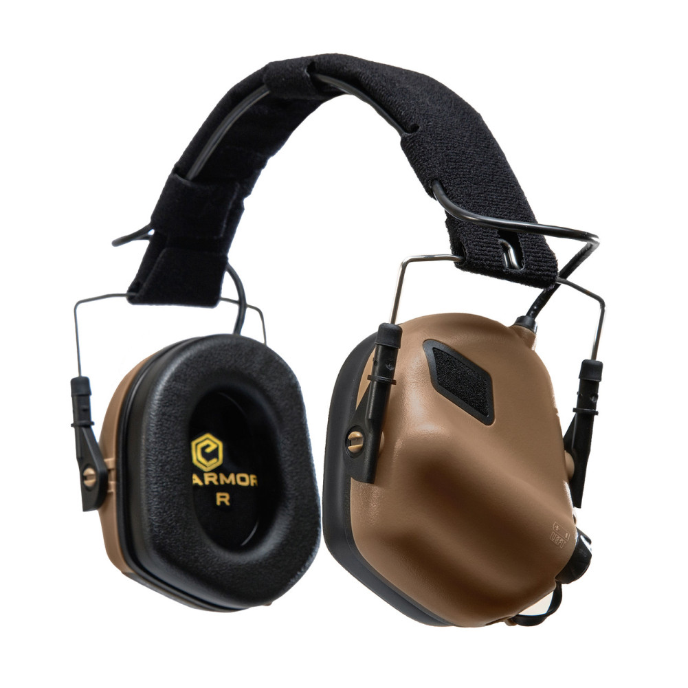 Активні навушники Earmor Mod4 M31 (X) з кріпленнями чебурашки, койот
