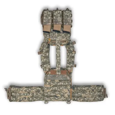 Комплект плитоноска Ghost Gen4 V1+ з РПС з балістичним захистом 2 класу, колір піксель