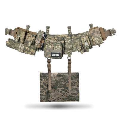 Neptun V4 MAX soft load-bearing belt with Class 1 ballistic protection, Color Pixel