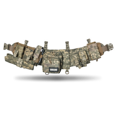 Neptun V3 MAX soft load-bearing belt with Class 1 ballistic protection, Color Pixel