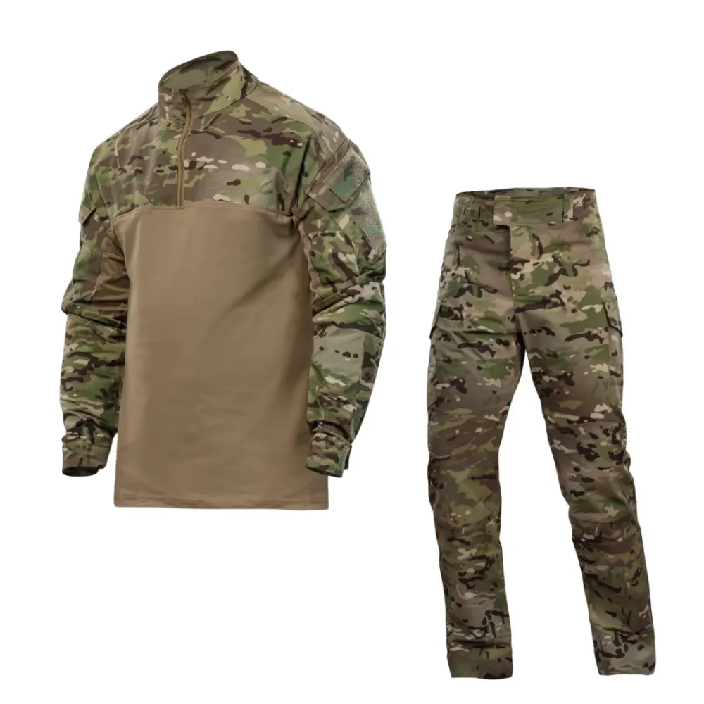 Комплект форми: убакс BattleSkin Regular та тактині брюки Battlegear. Колір Мультикам