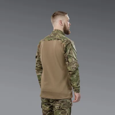 Комплект форми: убакс BattleSkin Regular та тактині брюки Battlegear. Колір Мультикам