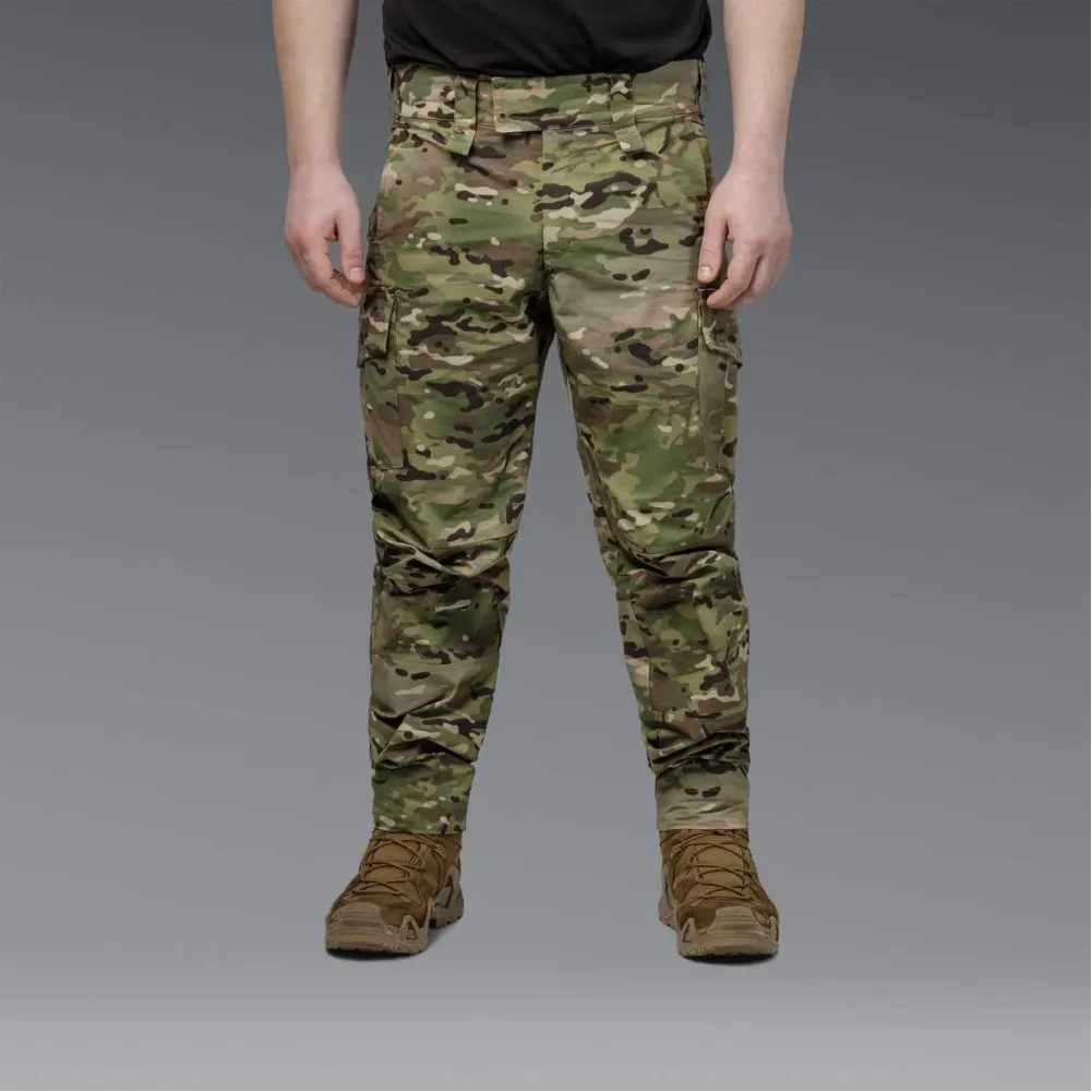Комплект форми: убакс BattleSkin Regular та тактині брюки Battlegear. Колір Мультикам