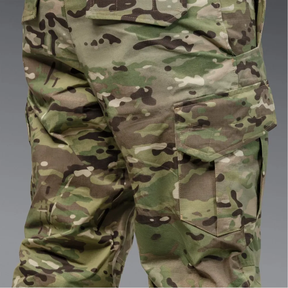 Комплект форми: убакс BattleSkin Regular та тактині брюки Battlegear. Колір Мультикам