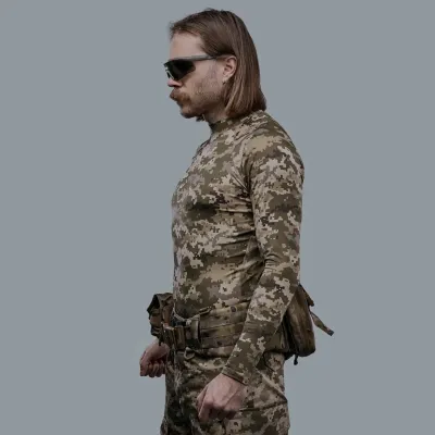 Рашгард тактичний WROOM. Колір Піксель