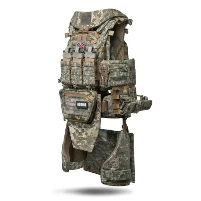Бронекостюм 6-го класса Ghost Gen4 Standart MAX с баллистической защитой 1 класса. Цвет пиксель