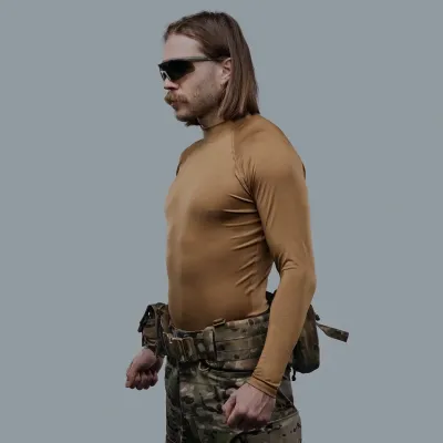 Рашгард тактичний WROOM. Колір Койот