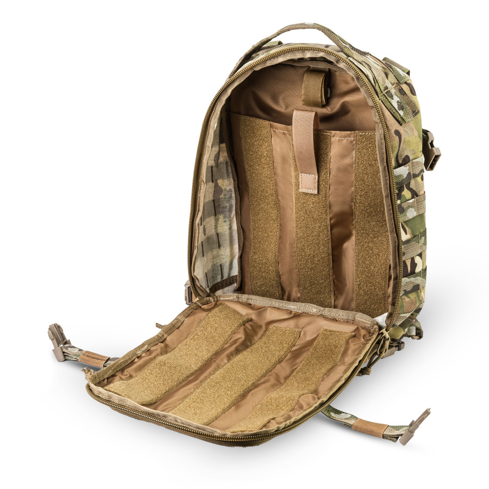 Plecak taktyczny RANGER 20 l z uchwytem na kask. Kolor Multicam