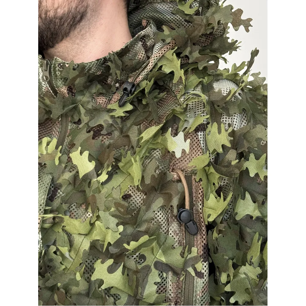 Маскувальний костюм Ghillie V8 PRO. Колір зелений (Літній Ліс)