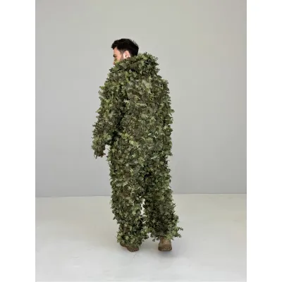 Маскувальний костюм Ghillie V8 PRO. Колір зелений (Літній Ліс)