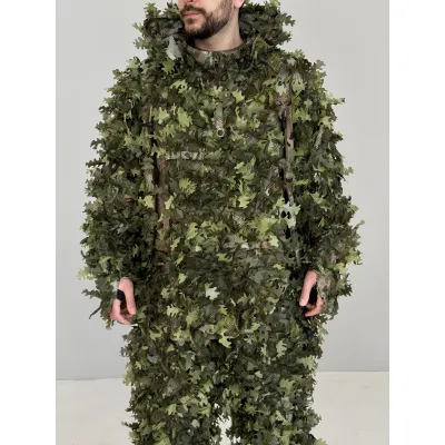 Маскувальний костюм Ghillie V8 PRO. Колір зелений (Літній Ліс)