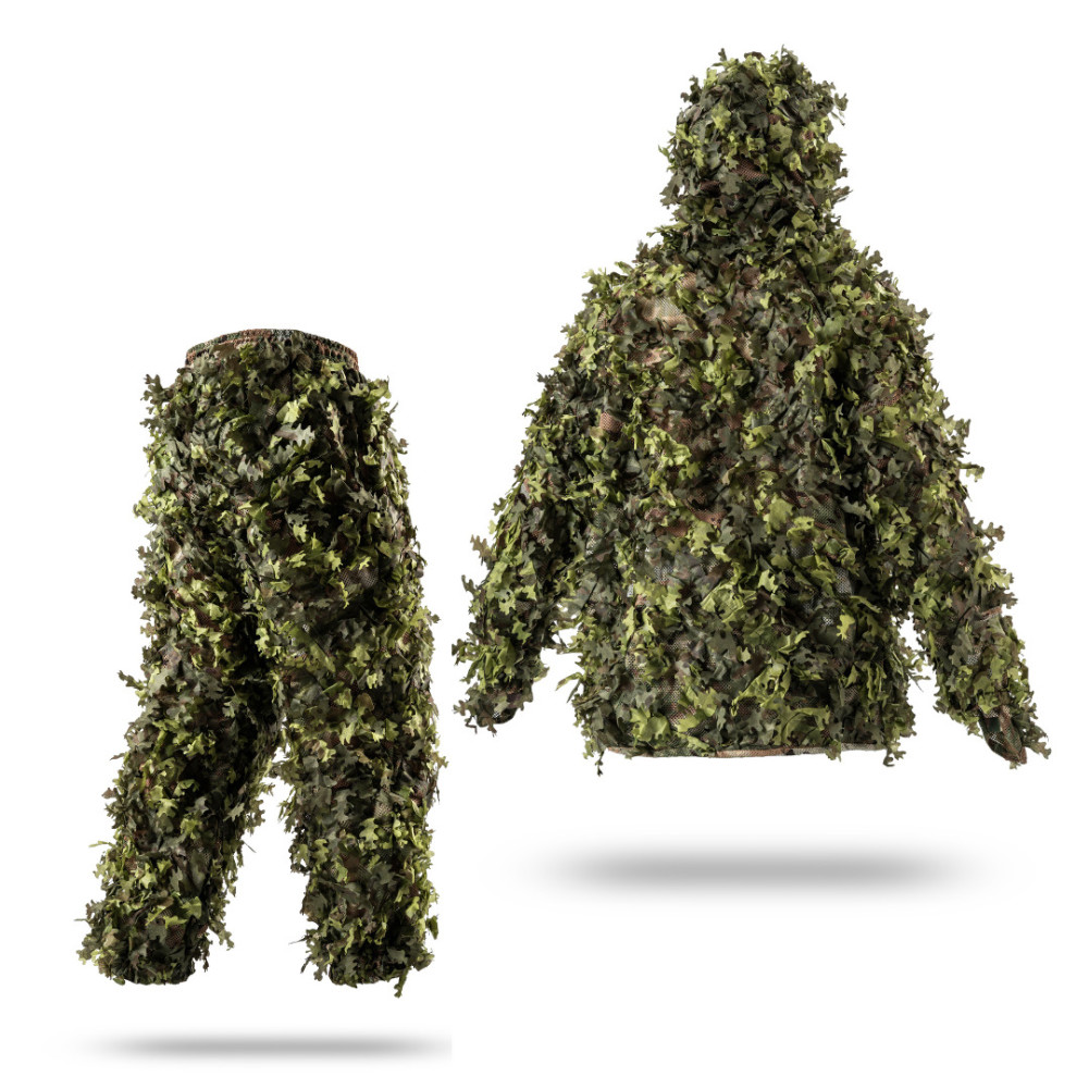 Маскувальний костюм Ghillie V8 PRO. Колір зелений (Літній Ліс)