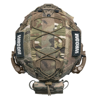 Балістичний шолом Sestan-Busch Helmet койот з активними навушниками Earmor M32 (X) + кавер мультикам