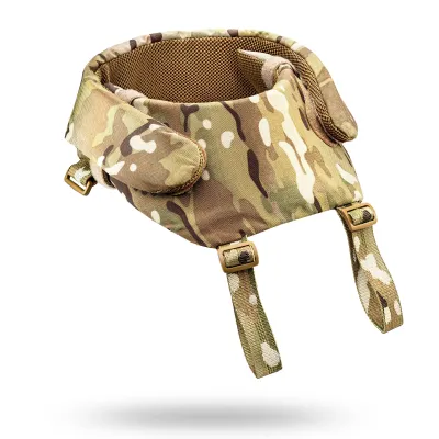 Балістичний захист шиї Gen3 GHOST, швидкознімний 2-го класу по ДСТУ. Колір Мультикам