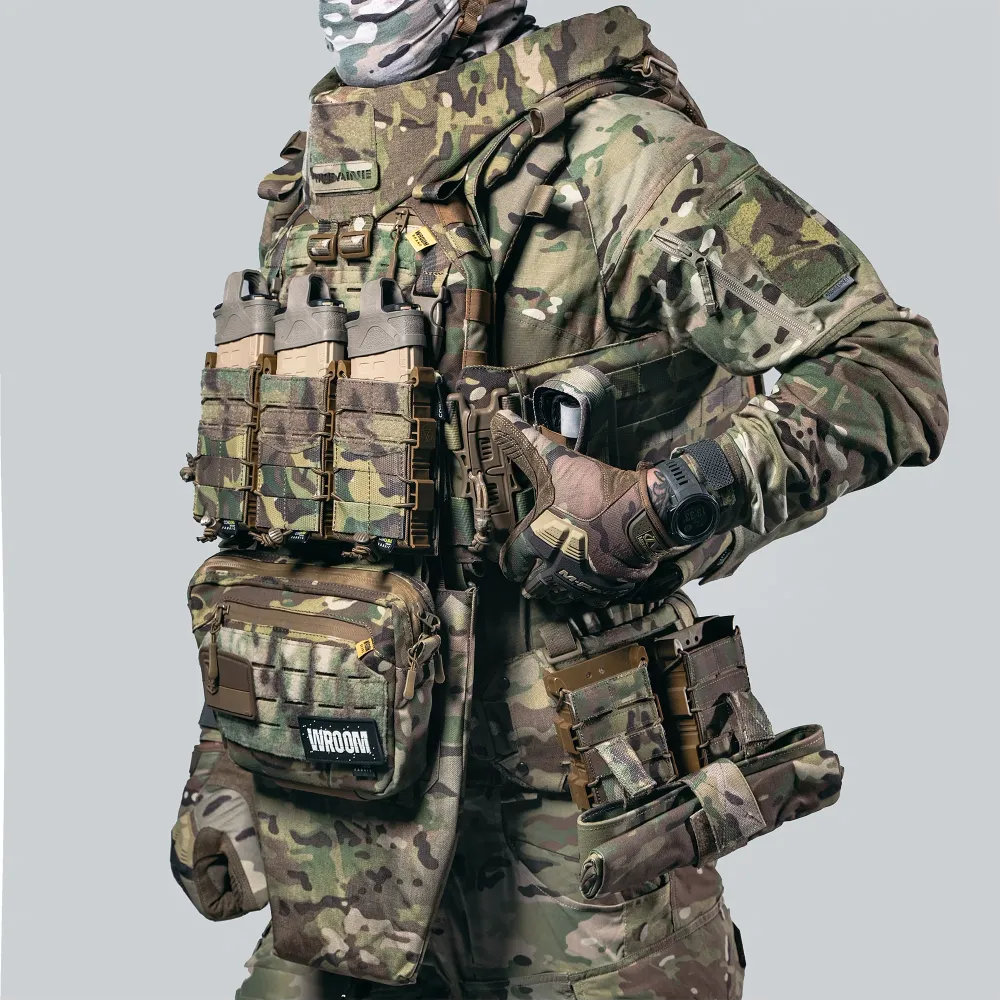 Балістичний захист шиї Gen3 GHOST, швидкознімний 2-го класу по ДСТУ. Колір Мультикам