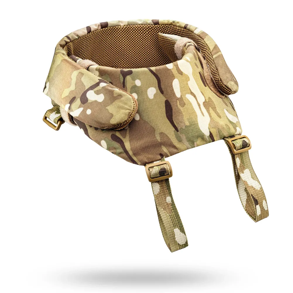 Gen3 GHOST Neck Protection, Quick-Release, Level 1 according to DSTU, Multicam color