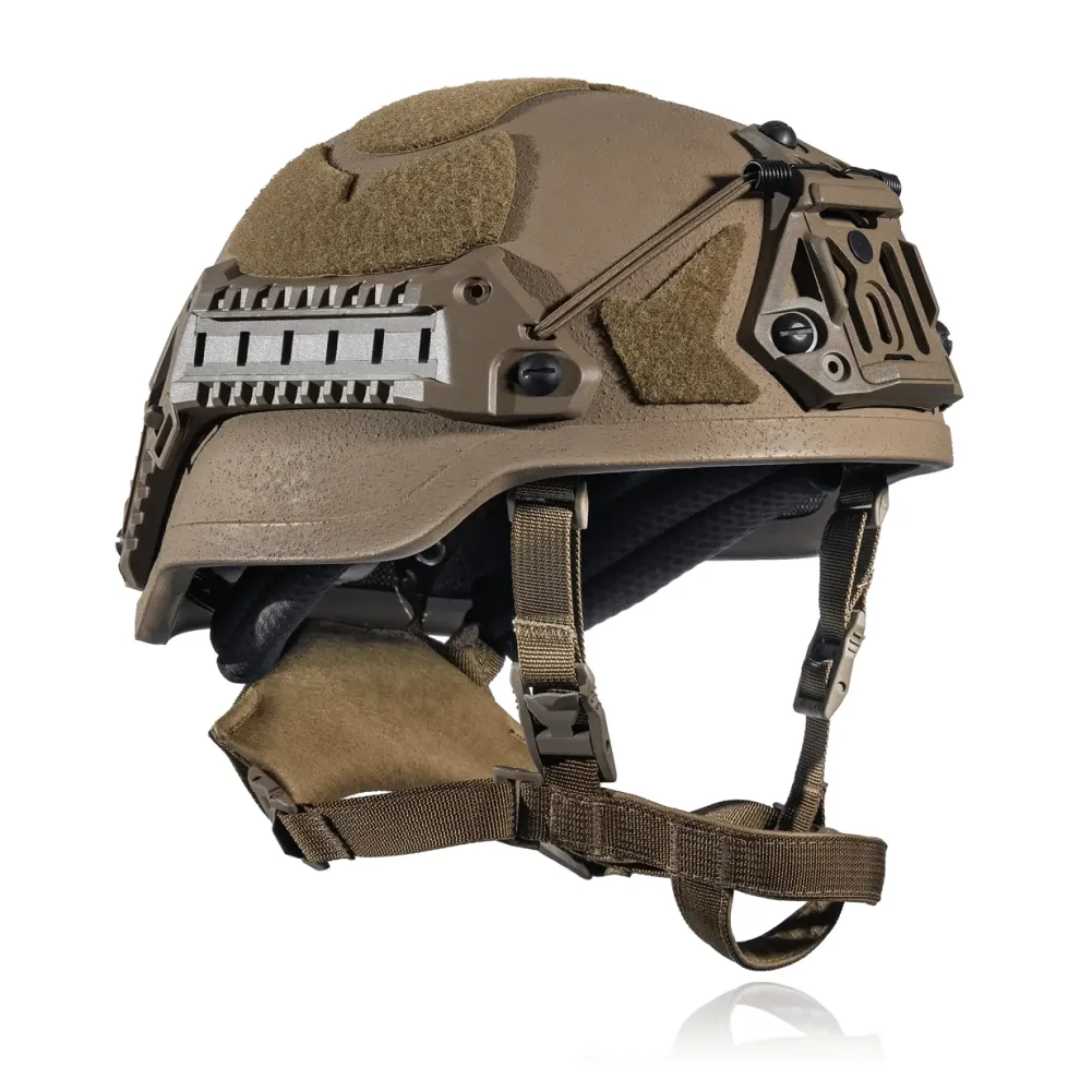 Кевларовий шолом SESTAN BUSCH MID CUT BK-ACH-HC із збільшеним захистом. Колір Койот
