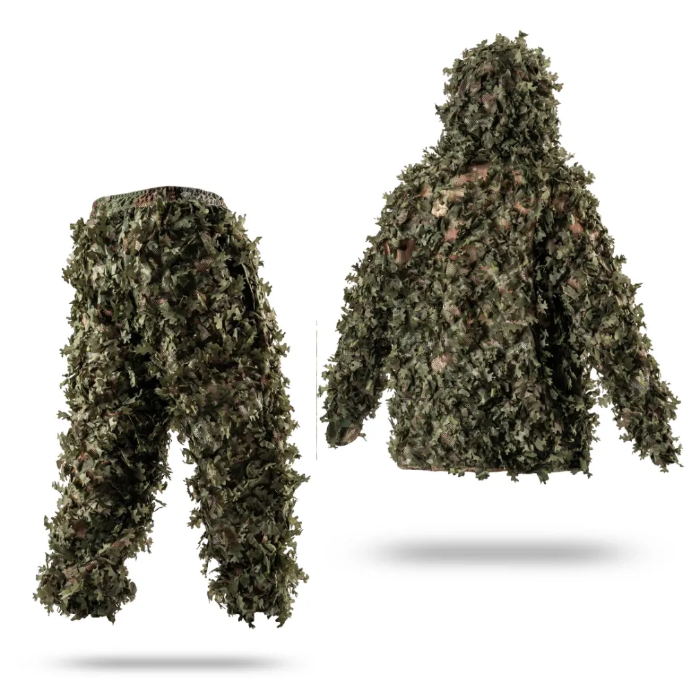 Ghillie V8 PRO Camouflage Suit. Color Green (Green Forest)