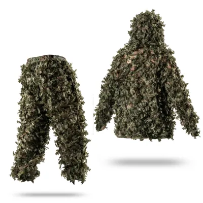 Ghillie V8 PRO Camouflage Suit. Color Green (Green Forest)