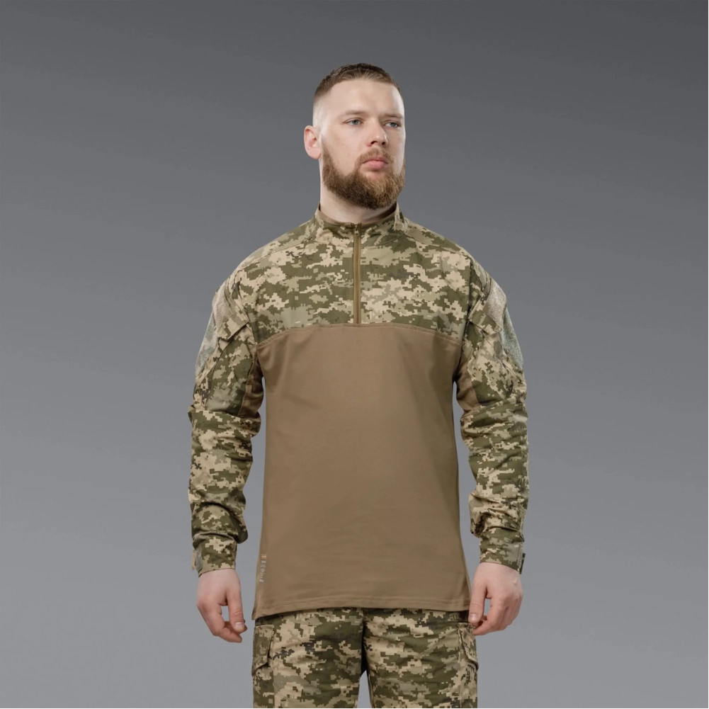 Комплект формы: убакс BattleSkin Regular и тактические штаны Battlegear с наколенниками. Цвет Пиксель