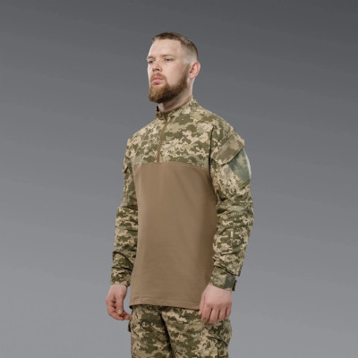 Комплект формы: убакс BattleSkin Regular и тактические штаны Battlegear с наколенниками. Цвет Пиксель