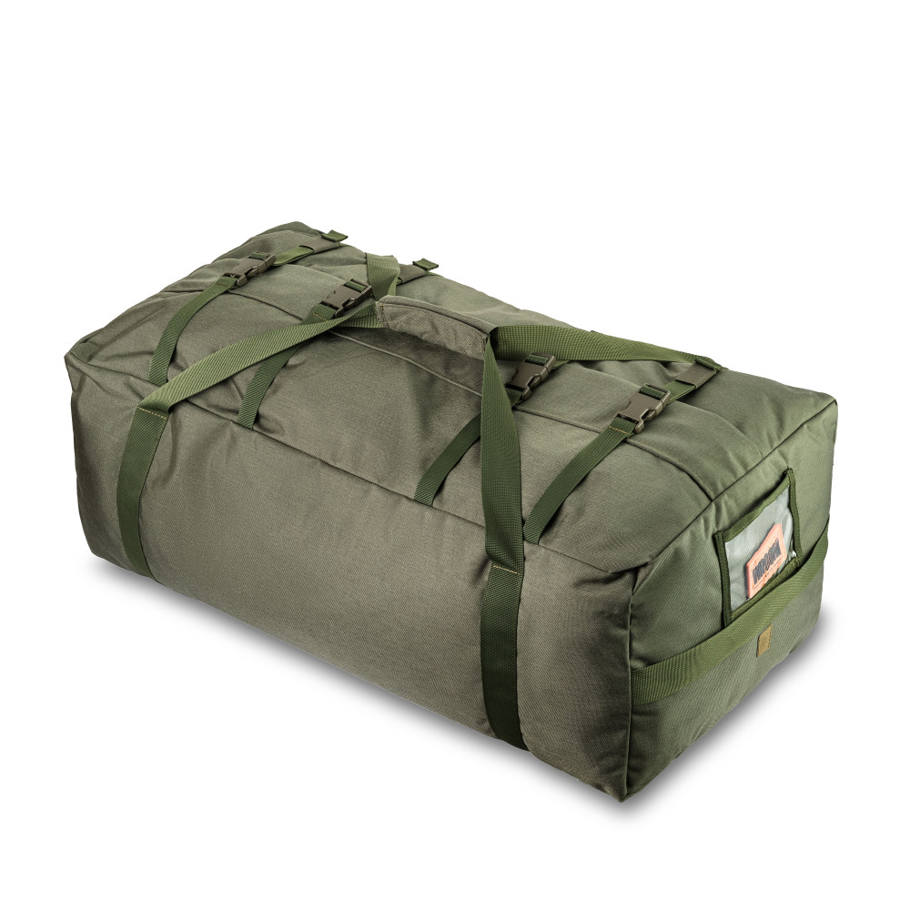 Тактична сумка баул Wroom на 100 л. Cordura 500D. Водостійка. колір Оливковий