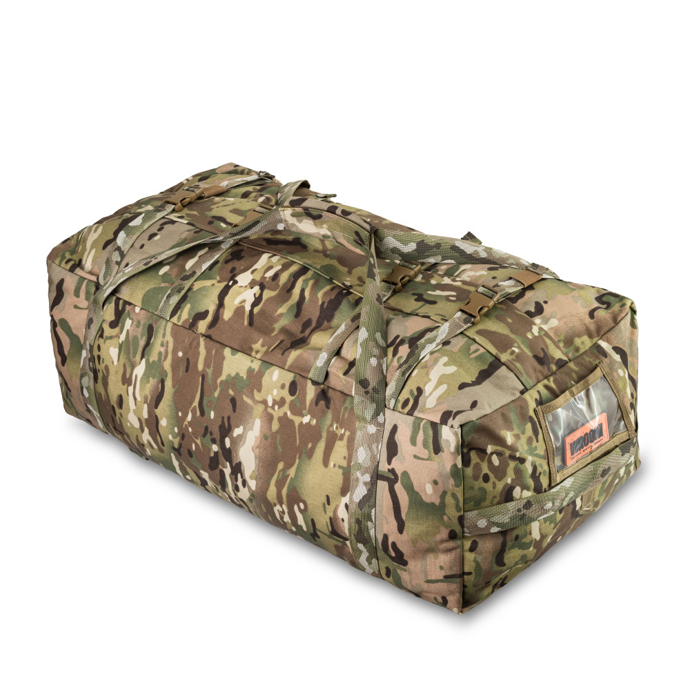 Тактична сумка баул Wroom на 100 л. Cordura 500D. Водостійка. колір Мультикам 