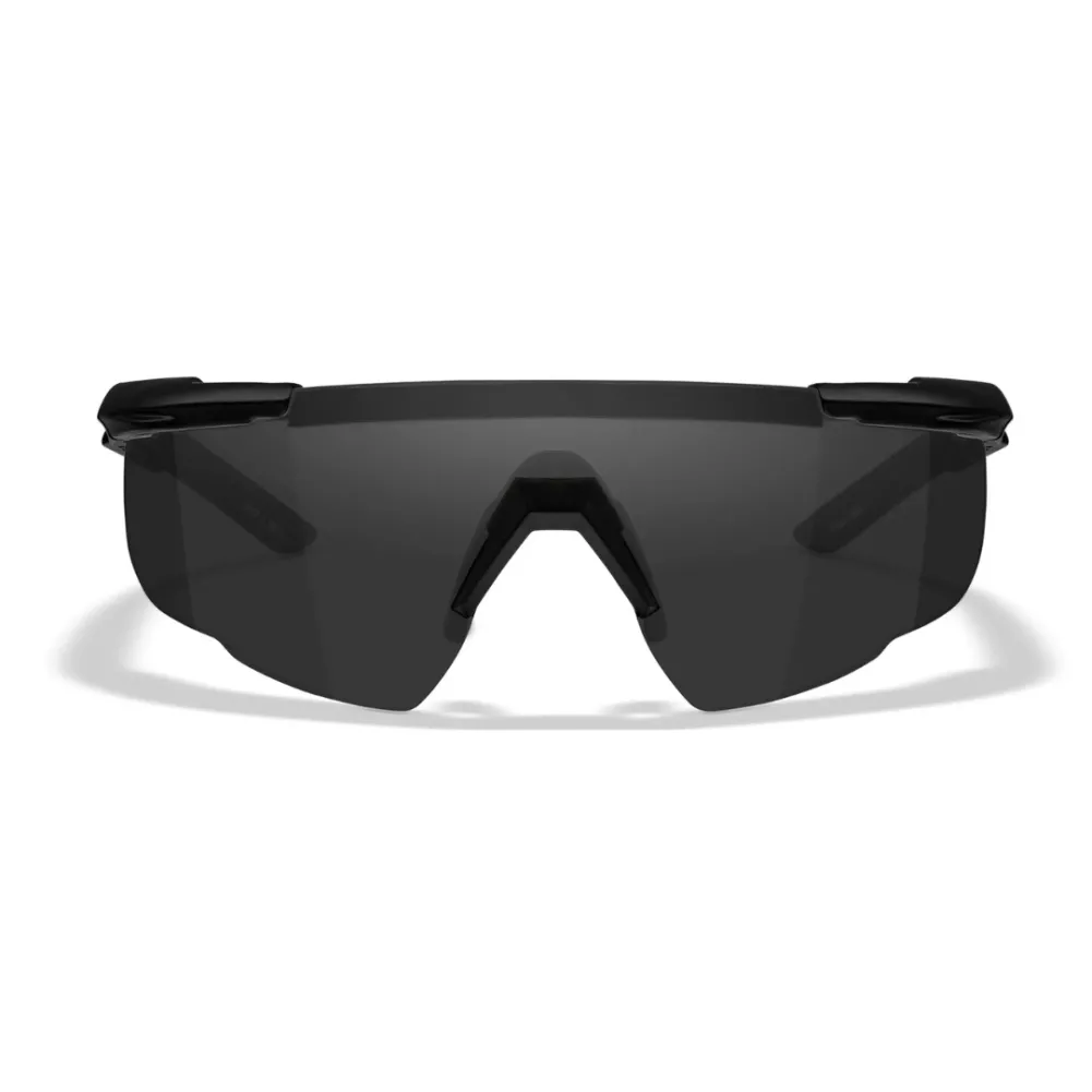 Тактические баллистические очки Wiley X Saber Advanced. Цвет Чёрный