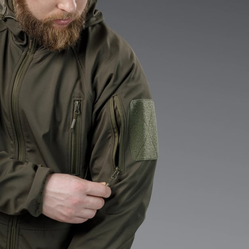 Куртка тактична Soft-Shell Autumn+ Осінь-Весна. Колір Оливковий