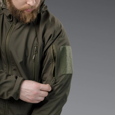 Куртка тактична Soft-Shell Autumn+ Осінь-Весна. Колір Оливковий