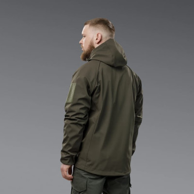 Куртка тактична Soft-Shell Autumn+ Осінь-Весна. Колір Оливковий