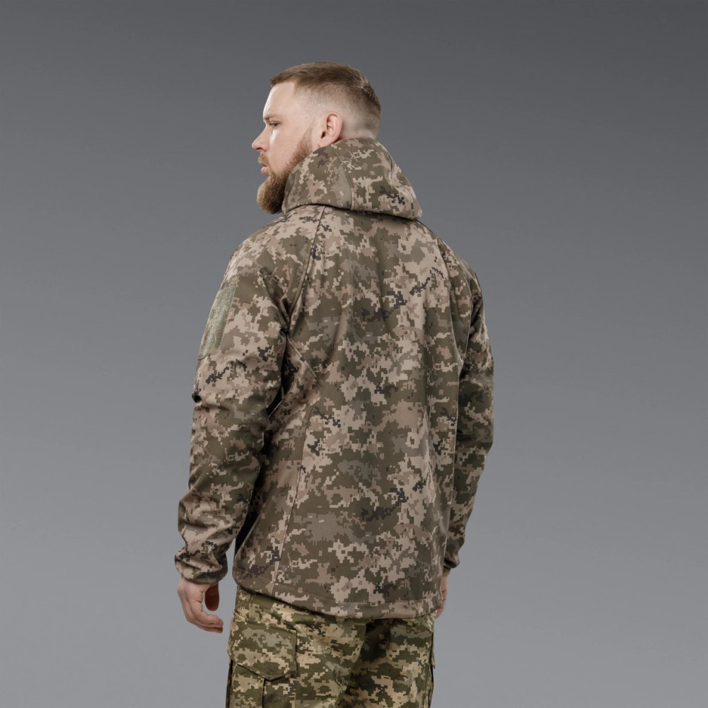 Куртка тактична Soft-Shell Autumn+ Осінь-Весна. Колір Піксель