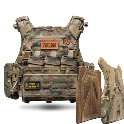 Ulepszona kamizelka taktyczna GHOST GEN5 PRO V1+ z ochroną balistyczną 2 klasy. Kolor: Multicam/MultiCam
