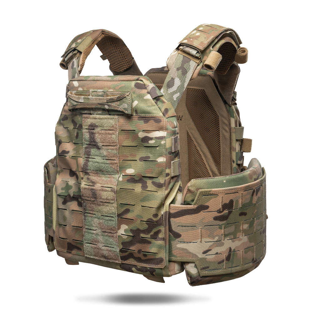 Wymienne naramienne pasy amortyzujące do plate carriera GHOST GEN5. Kolor Multicam